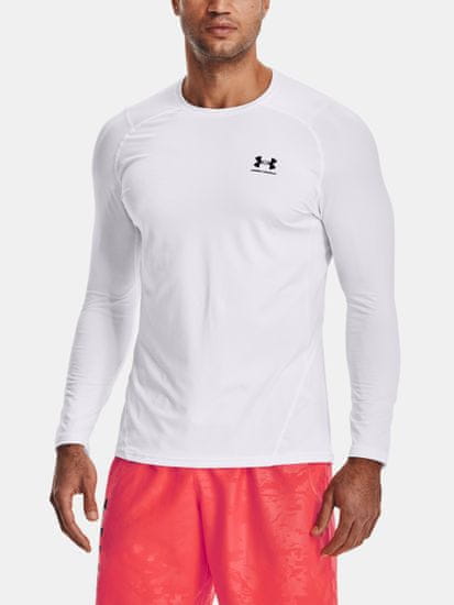 Under Armour Tričko UA HG Armour Fitted LS-WHT