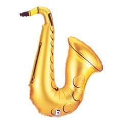 Grabo Fóliový balón supershape Saxofón 94cm