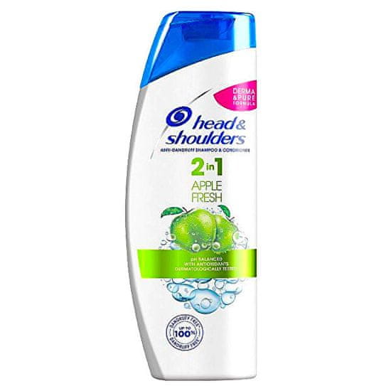 Head & Shoulders Šampón a kondicionér proti lupinám 2 v 1 Apple Fresh (Anti-Dandruff Shampoo & Conditioner)