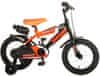 Detský bicykel pre chlapcov Sportivo Neon Orange Black 14"- zložený na 95 %