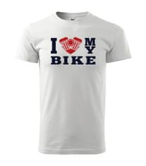 MSP Pánske tričko s moto motívom 67 I Love My Bike