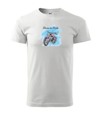 MSP Pánske tričko s moto motívom 86 Born to Ride