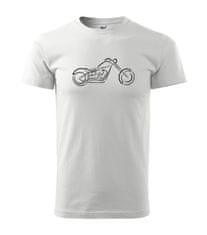 MSP Pánske tričko s moto motívom Chopper