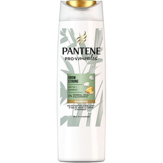 Pantene Pro-V Šampón proti vypadávaniu vlasov Miracles Biotin + Bamboo (Grow Strong Shampoo)