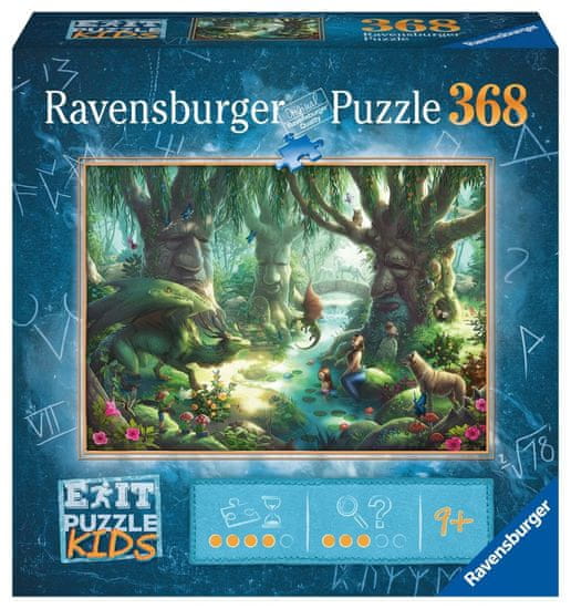 Ravensburger Exit KIDS Puzzle: V magickom lese 368 dielikov