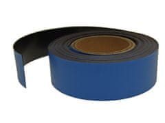 SOLLAU Magnetický pásik modrý, šírka 20 mm, dĺžka 15 m