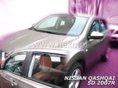HEKO Deflektory okien Nissan Qashqai 2007-2014 (predné)