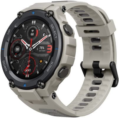 Chytré hodinky Amazfit T-Rex Pro, odolné, vojenský štandard, vodotesné, multi šport, športové, GPS, Glonass, Beidou Galileo AMOLED displej, hĺbka až 100 m, dlhá výdrž batérie meranie saturácie kyslíka v krvi
