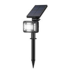 Blitzwolf BW-OLT2 LED solárna lampa so senzorom súmraku, čierna