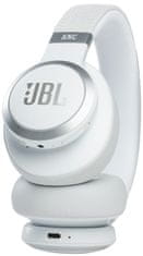 JBL Live 660NC, biela
