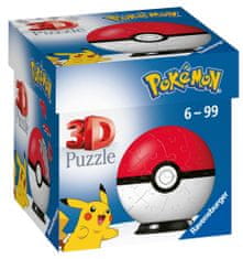 Ravensburger 3D Puzzle-Ball Pokémon Motív 1 - 54 dielikov