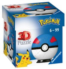 Ravensburger 3D Puzzle-Ball Pokémon Motív 2 - 54 dielikov