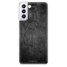 iSaprio Silikónové puzdro - Black Wood 13 pre Samsung Galaxy S21+