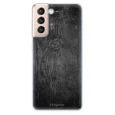 iSaprio Silikónové puzdro - Black Wood 13 pre Samsung Galaxy S21