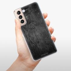 iSaprio Silikónové puzdro - Black Wood 13 pre Samsung Galaxy S21