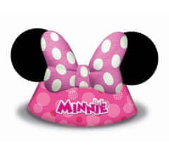 Párty papierové klobúčiky myška Minnie - Happy Helpers - 6 ks