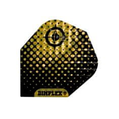 Harrows Letky Dimplex - Globe - Black and Gold