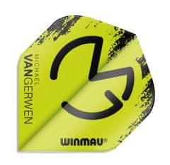 Winmau Letky Mega Standard - Michael van Gerwen - Black and Green W6900.232