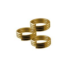 Designa Shaft Ring Grips - pružinky 3 ks - gold
