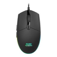 Mars Gaming MMG optická herná myš, čierna