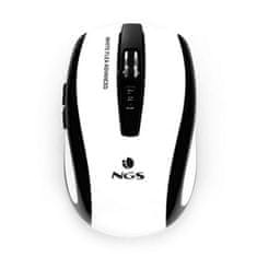 NGS White Flea Advanced bezdrôtová optická myš
