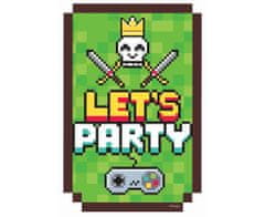 Párty pozvánky - Minecraft - 6 ks
