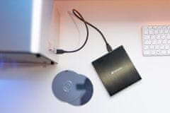 VERBATIM Slimline, externí, USB 3.0, čierna