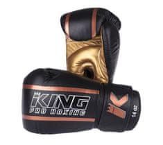 King Boxerské rukavice KING Elite3- čierna/bronz