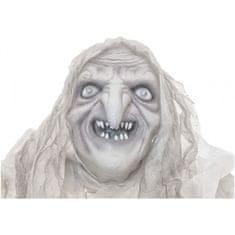 Europalms Halloween čarodejnice biela, 170cm