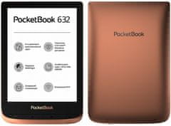 PocketBook PocketBook 632 Touch HD 3 - Spicy Copper, 16GB, WiFi, bluetooth, audio, vodotesný