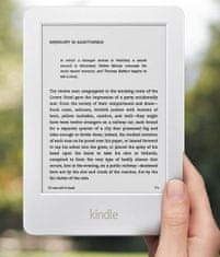 Amazon Kindle 6 - bez reklám, biely - 4 GB, WiFi