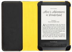 PocketBook Obal pre Pocketbook DOTS pre Pocketbook 614/615/622/623/624/625/626/631/640/641 - čierna, žltá, originál Pocketbook