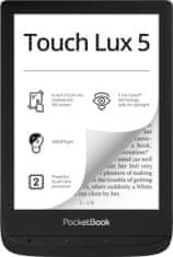 PocketBook PocketBook 628 Touch Lux 5 - 8GB, WiFi, čierny