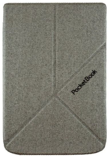 PocketBook Puzdro HN-SLO-6xx Origami pre Pocketbook 616/627/628/632/633 - svetlo šedej, stojanček
