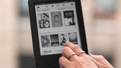 Amazon Kindle 6 - bez reklám, čierny - 4 GB, WiFi