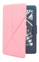 Amazon Puzdro Origami OR45 - Amazon Kindle 6, Paperwhite 1, 2, 3 svetlo ružové - magnet, stojan