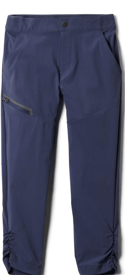 COLUMBIA dievčenské nohavice Tech Trek Trousers 1887412467 S tmavomodrá