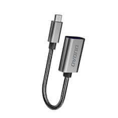 DUDAO L15M OTG adaptér USB / Micro USB 2.0, sivý