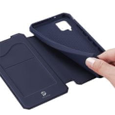 Dux Ducis Skin X knižkové kožené puzdro na Samsung Galaxy A42 5G, modré