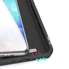 Dux Ducis Skin X knižkové kožené puzdro na Samsung Galaxy A71 5G, čierne