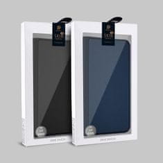 Dux Ducis Skin Pro knižkové kožené puzdro na LG K50S, čierne