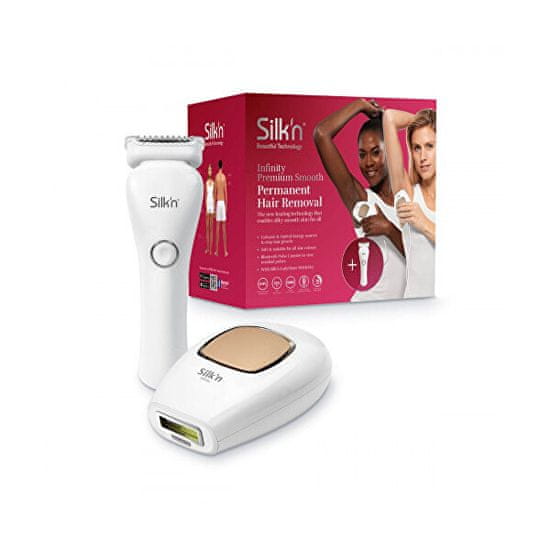 Silk'n Pulzový laserový epilátor Infinity Premium Smooth (500 000 impulzov)