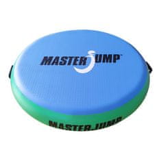 Masterjump Airspot odrazový mostík priemer 100 x 20 cm - modrá - zelená