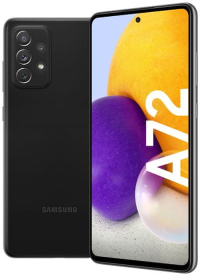 SAMSUNG Galaxy A72, 6GB/128GB, Black - rozbalené