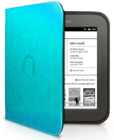 Barnes and Noble Puzdro pre Barnes Noble Nook Simple Touch - NST121 - tyrkysové