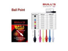 Bull's Hroty s velkým závitem - 1/4 Ball point - 30 ks