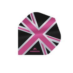 Mission Letky Alliance Union Jack - Black / Pink F3086