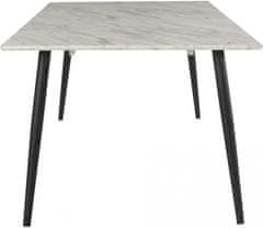 Danish Style Jedálenský stôl Hulin, 160 cm, mramor