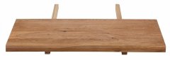 Danish Style Predlžovacia doska k jedálenskému stolu Matix, 90 cm, dub