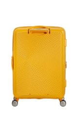 American Tourister Cestovný kufor na štyroch kolieskach SOUNDBOX SPINNER 67 EXP Golden Yellow
